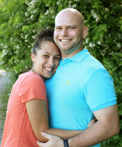 Tom and Ariana Sylvester. Ariana (Cuadrado) is a Holley alumna and is in the school’s Athletic Hall of Fame.