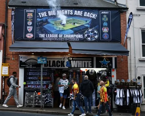 NUFC Face FC Barcelona in Champions League Fixture